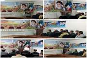 برگزاری مراسم گرامیداشت هفته دفاع مقدس و هفته وحدت در اداره کل دامپزشکی استان 